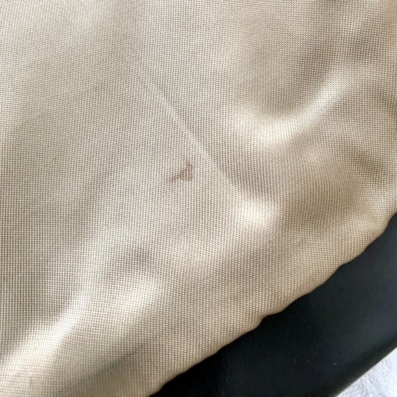 Vintage Zara Woman Faux Mink Fur Vest with Faux Leather Trim - Picture 11 of 15